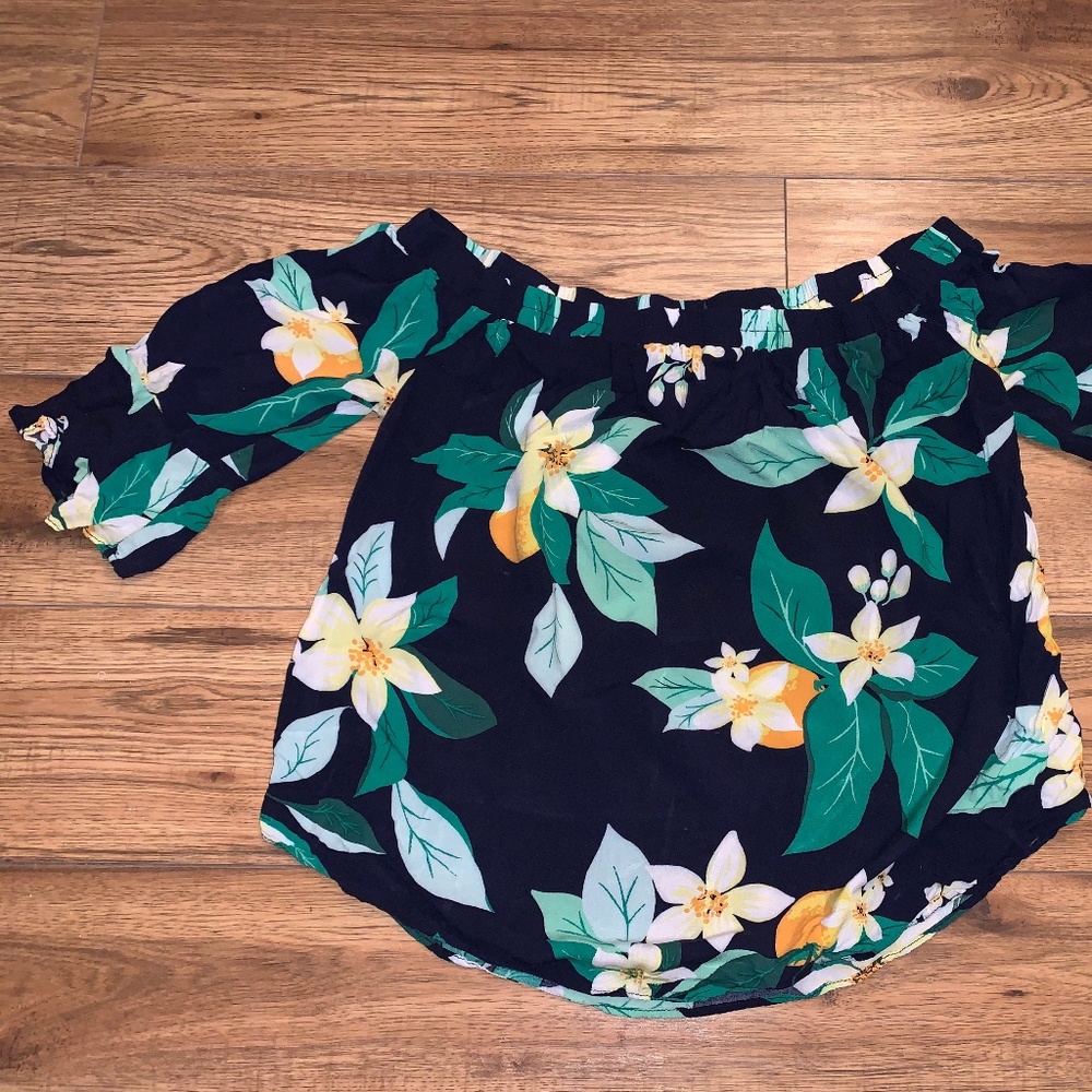 Off the shoulder blouse